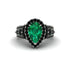 Emerald Imperial Blossom Engagement Ring - April No. 36 image 2