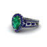 Emerald Imperial Blossom Engagement Ring - April No. 66 image 3