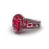 Ruby Imperial Blossom Engagement Ring - April No. 57 image 3