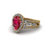 Ruby Imperial Blossom Engagement Ring - April No. 10 image 3