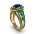 Sapphire Imperial Blossom Engagement Ring - April No. 28 image 1