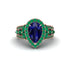 Sapphire Imperial Blossom Engagement Ring - April No. 29 image 2