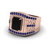 Black Diamond Imperial Grandeur Men's Ring - Shea No. 68 image 3