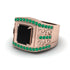 Black Diamond Imperial Grandeur Men's Ring - Shea No. 23 image 3