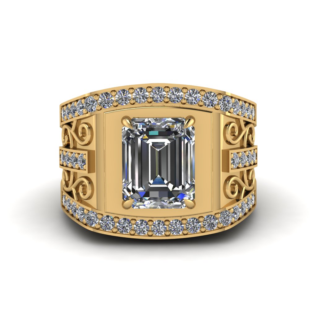 Diamond Imperial Grandeur Men's Ring - Shea No. 1