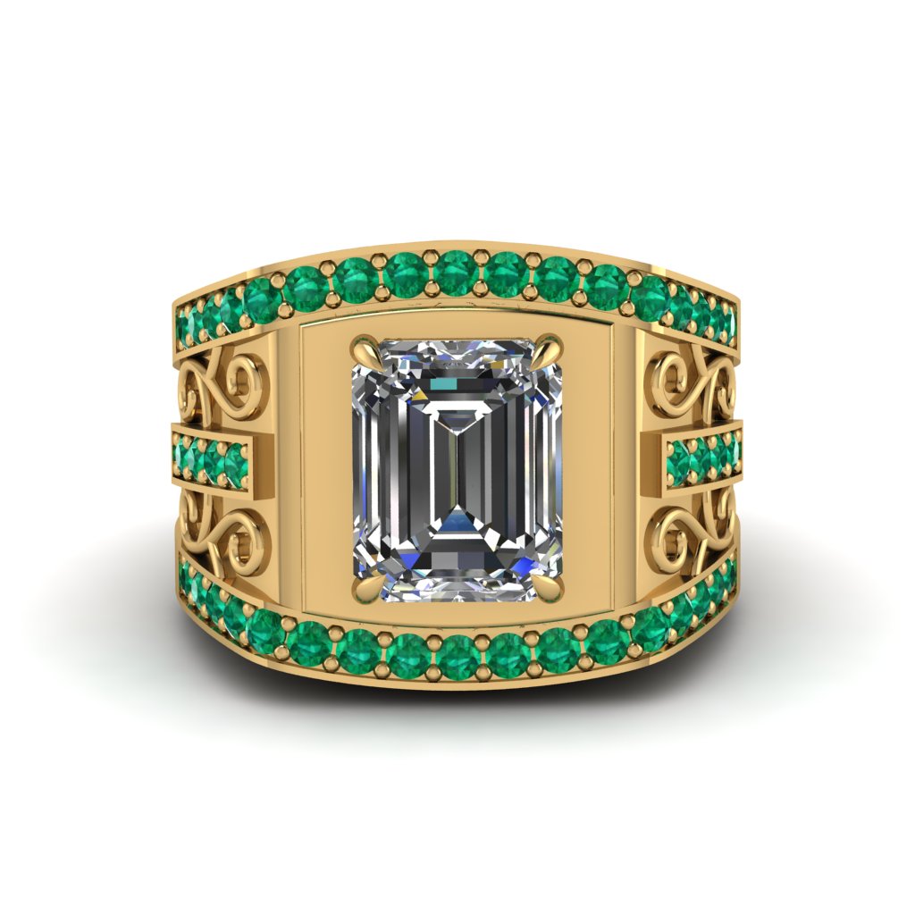 Diamond Imperial Grandeur Men's Ring - Shea No. 16