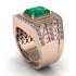 Emerald Imperial Grandeur Men's Ring - Shea No. 5 image 2