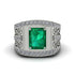 Emerald Imperial Grandeur Men's Ring - Shea No. 6 image 1
