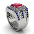 Ruby Imperial Grandeur Men's Ring - Shea No. 72 image 2