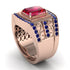 Ruby Imperial Grandeur Men's Ring - Shea No. 71 image 2