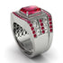 Ruby Imperial Grandeur Men's Ring - Shea No. 57 image 2