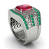 Ruby Imperial Grandeur Men's Ring - Shea No. 27 image 2