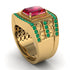 Ruby Imperial Grandeur Men's Ring - Shea No. 25 image 2