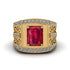 Ruby Imperial Grandeur Men's Ring - Shea No. 10 image 1