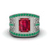 Ruby Imperial Grandeur Men's Ring - Shea No. 27 image 1