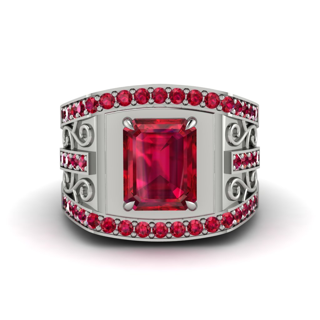 Ruby Imperial Grandeur Men's Ring - Shea No. 57