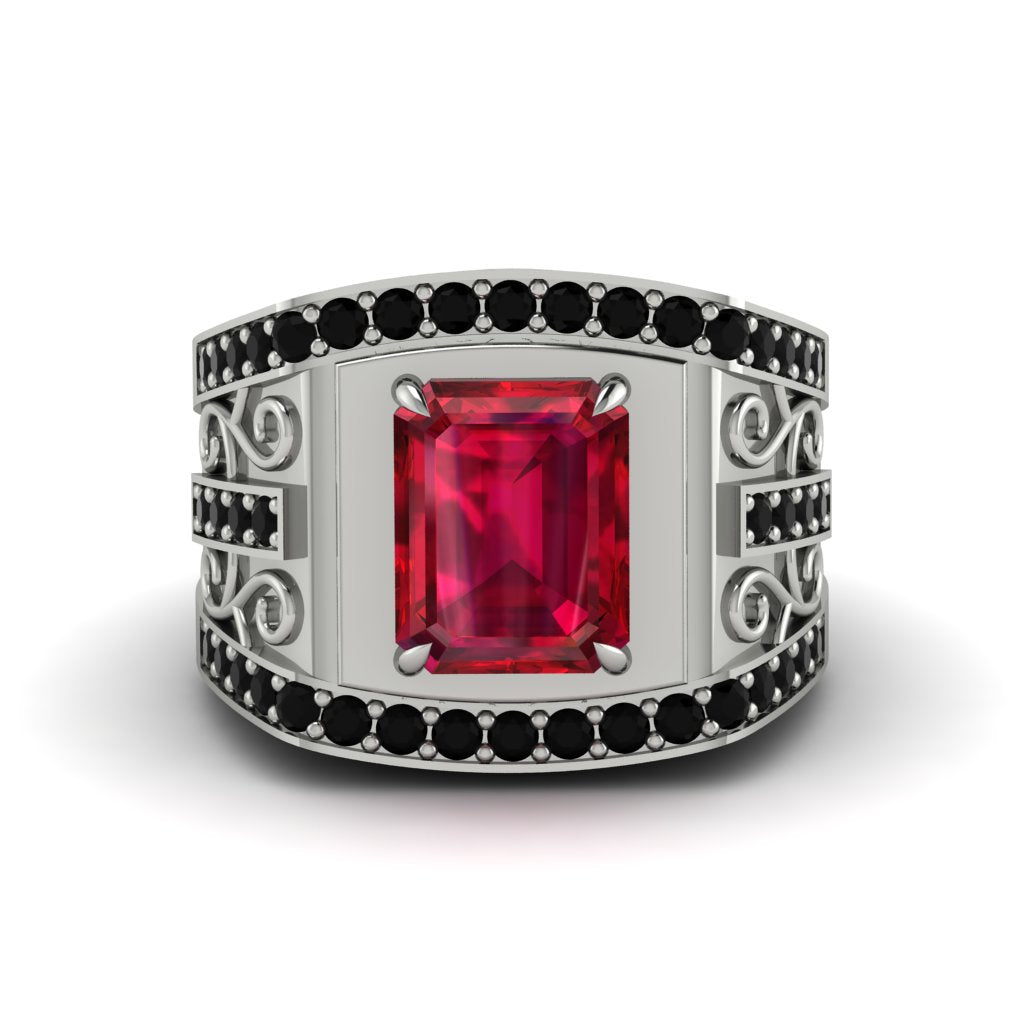 Ruby Imperial Grandeur Men's Ring - Shea No. 42