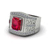 Ruby Imperial Grandeur Men's Ring - Shea No. 12 image 3