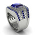 Sapphire Imperial Grandeur Men's Ring - Shea No. 75 image 2