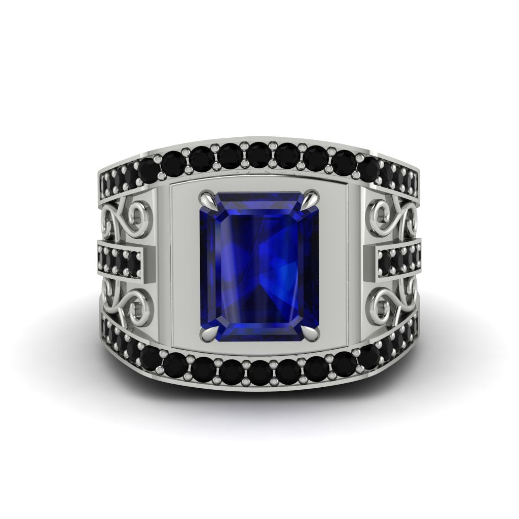 Sapphire Imperial Grandeur Men's Ring - Shea No. 45