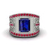 Sapphire Imperial Grandeur Men's Ring - Shea No. 60 image 1