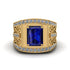 Sapphire Imperial Grandeur Men's Ring - Shea No. 13 image 1