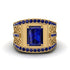 Sapphire Imperial Grandeur Men's Ring - Shea No. 73 image 1