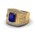 Sapphire Imperial Grandeur Men's Ring - Shea No. 13 image 3