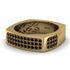 Black Diamond Imperial Radiance Signet Ring - Gray No. 7 image 2