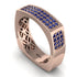 Sapphire Imperial Radiance Signet Ring - Gray No. 14 image 1