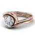 Diamond Infinity Solitare Bridal Set - Everly No. 2 image 2