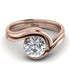 Diamond Infinity Solitare Bridal Set - Everly No. 2 image 3