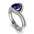 Sapphire Infinity Solitare Bridal Set - Everly No. 15 image 1