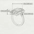 Unmatched Style Gold Baguette Diamond Ring - Jean No. 16 image 4