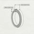 1.2Ct Ruby Double Halo Wedding Band - Lux No. 11 image 4