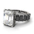 Luxury Emerald Cut Diamond Engagement Ring - Nadia No. 33 image 3