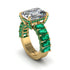 Luxury Emerald Cut Diamond Engagement Ring - Nadia No. 16 image 1