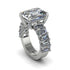 Luxury Emerald Cut Diamond Engagement Ring - Nadia No. 3 image 7