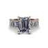 Luxury Emerald Cut Diamond Engagement Ring - Nadia No. 2 image 9