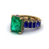 Luxury Emerald Cut Emerald Engagement Ring - Nadia No. 64 image 3