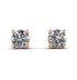 Minimalistic 1ct earrings image 5
