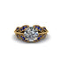 Diamond Majestic Leaf Gold Engagement Ring - Makenna No. 61 image 3