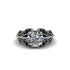 Diamond Majestic Leaf Gold Engagement Ring - Makenna No. 33 image 3