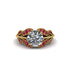 Diamond Majestic Leaf Gold Engagement Ring - Makenna No. 46 image 3