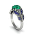 Emerald Majestic Leaf Gold Engagement Ring - Makenna No. 66 image 2
