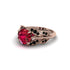 Ruby Majestic Leaf Gold Engagement Ring - Makenna No. 41 image 1