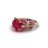 Ruby Majestic Leaf Gold Engagement Ring - Makenna No. 56 image 1