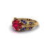 Ruby Majestic Leaf Gold Engagement Ring - Makenna No. 70 image 1