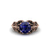 Sapphire Majestic Leaf Gold Engagement Ring - Makenna No. 44 image 3