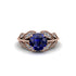 Sapphire Majestic Leaf Gold Engagement Ring - Makenna No. 14 image 3